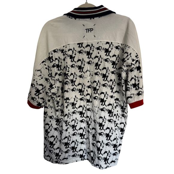 FURI SPORT x TFP Rippling Shadows Men's Polo Shirt in Size Medium - Picture 4 of 8